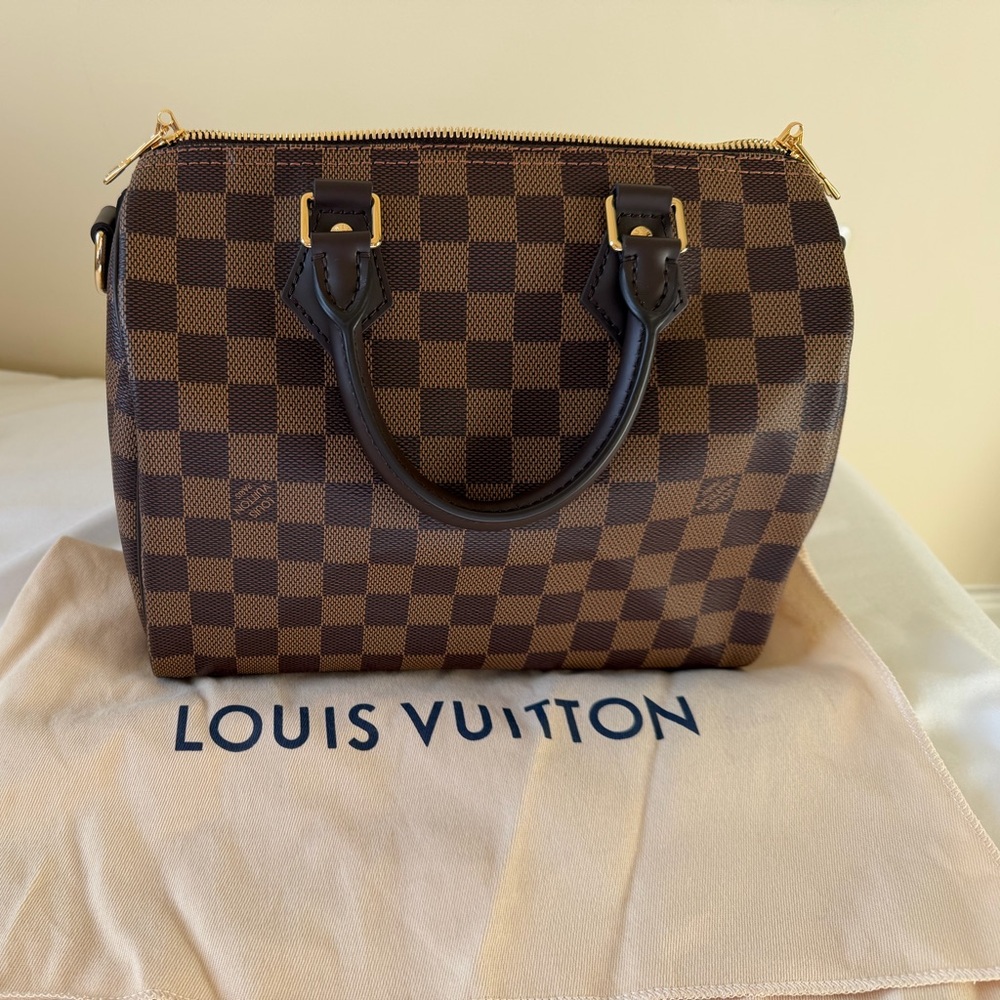 Louis Vuitton Speedy Bandoulière 25 Damier Ebene